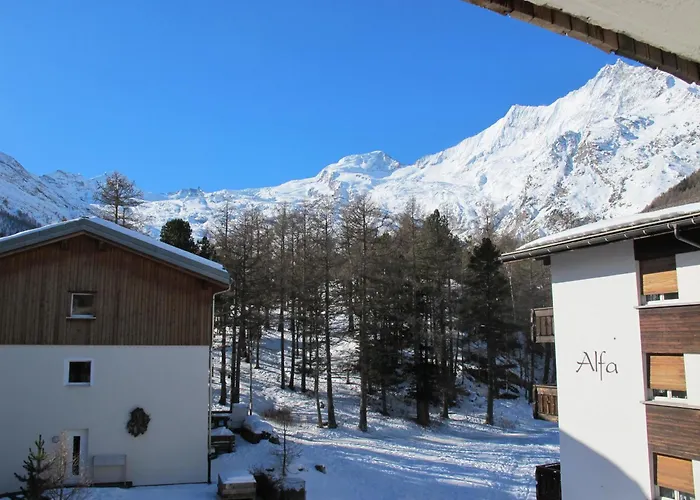 Apartamento Appartementhaus Venetz Saas105 Ruhige Lage Direkt An Skibushaltestelle