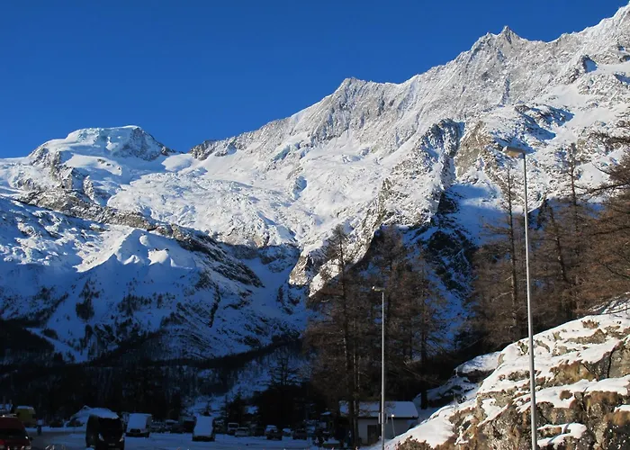 Appartementhaus Venetz Saas105 Ruhige Lage Direkt An Skibushaltestelle Saas Fee